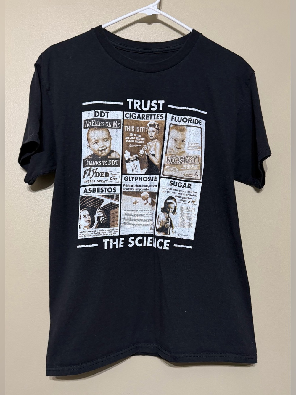 Trust The Science Novelty Graphic Tee